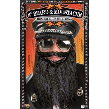 Bad Biker Beard & Moustache - The Base Warehouse