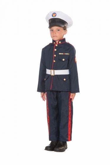Boys Formal Marine Costume - Medium