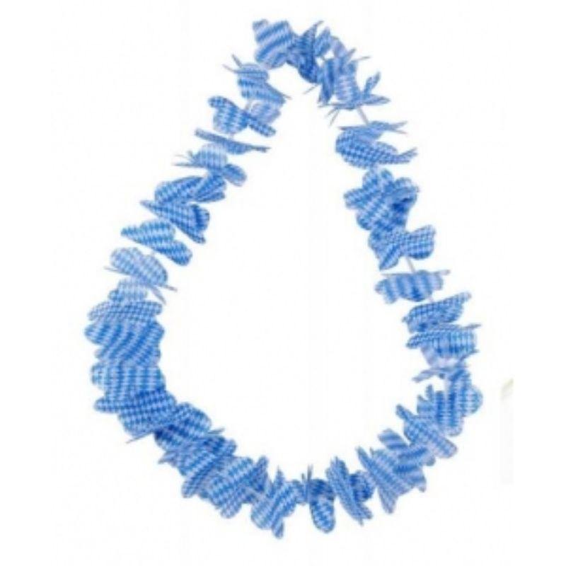 Blue/White Oktoberfest Lei - The Base Warehouse