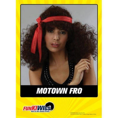 Womens Motown Fro Wig - The Base Warehouse