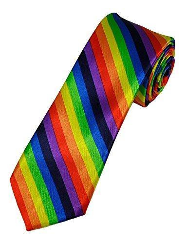 Rainbow Pattern Long Tie