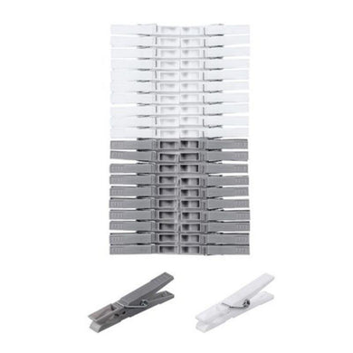 40 Pack Essentials Clothes Pegs - The Base Warehouse