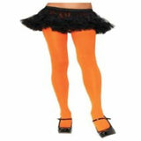 Load image into Gallery viewer, Orange Nylon Tights - OS - The Base Warehouse
