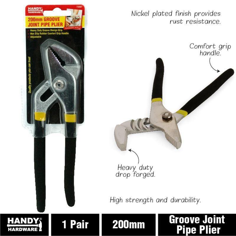 Goove Joint Pipe Piler - 20cm - The Base Warehouse