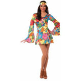 Load image into Gallery viewer, Womens Hippie Groovy Go Go Dress - M/L - The Base Warehouse
