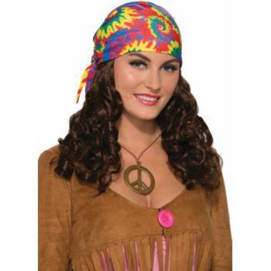 Adults Hippie Head Scarf - The Base Warehouse