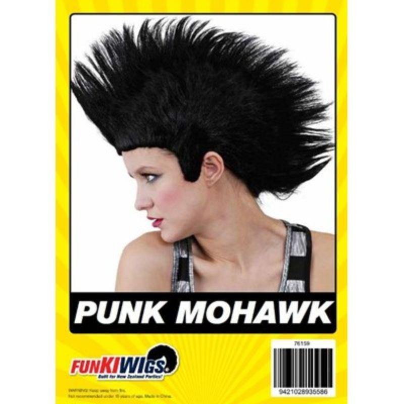 Womens Punk Mohawk Wig - The Base Warehouse