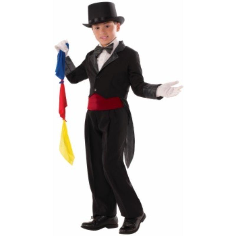 Kids Magician Tailcoat Costume - M - The Base Warehouse