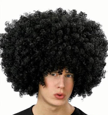 Black Afro Wig - Factor 7 - The Base Warehouse
