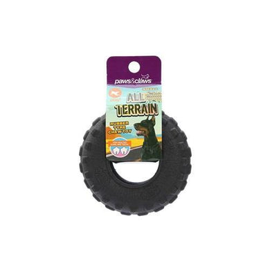 Small Terrain Rubber Type Chew Toy - 9cm x 3.5cm - The Base Warehouse