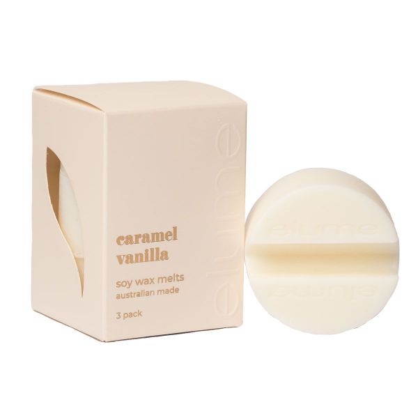 3 Pack Caramel Vanilla Soy Wax Melt