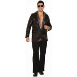 Load image into Gallery viewer, Mens Black Disco Sequin Blazer - XL - The Base Warehouse
