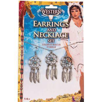WESTERN EARRINGS/NECKLACE SET - The Base Warehouse