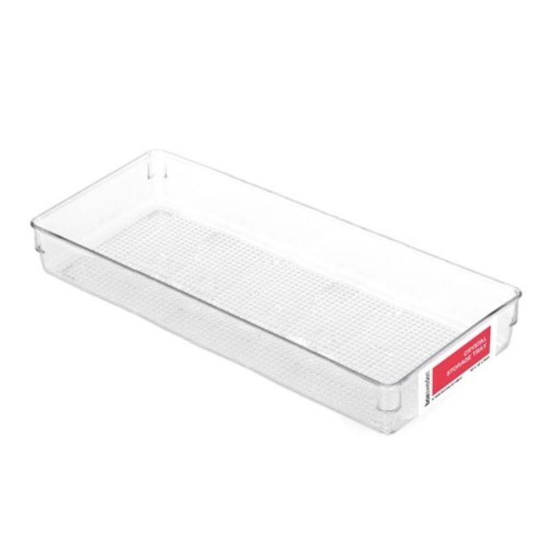 Crystal Storage Tray - 40cm x 16cm x 5cm - The Base Warehouse