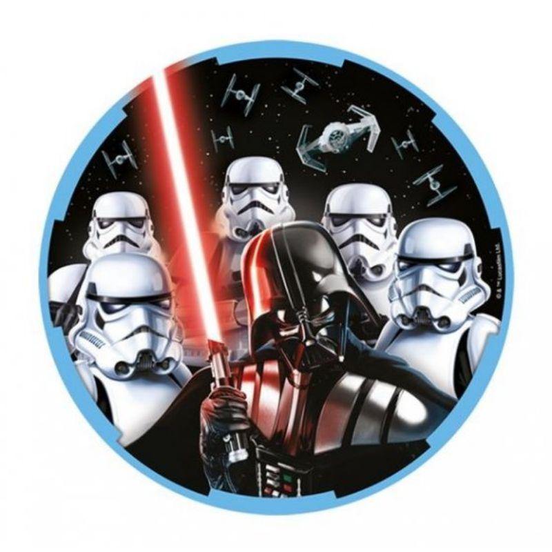 Star Wars Classic Round Paper Plates - 23cm - The Base Warehouse