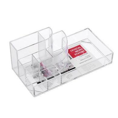 Crystal Micro 8 Section Section - 16.5cm x 8cm x 6.5cm - The Base Warehouse