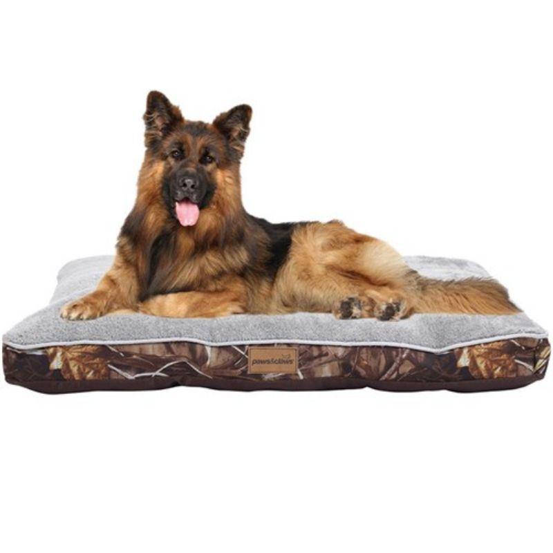 Autumn Foliage Camouflage Mattress Bed - 90cm x 70cm x 12cm - The Base Warehouse