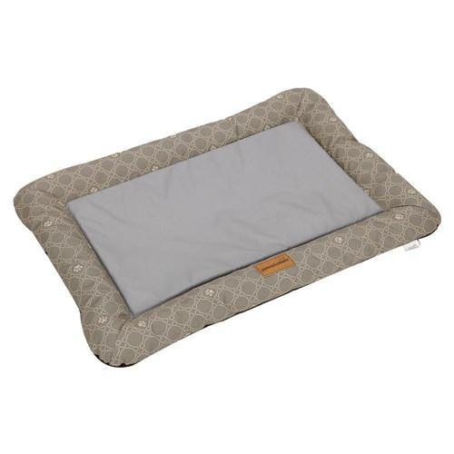 Grey Fremantle Scatter Bed with Waterproof Top - 85cm x 58cm x 5cm - The Base Warehouse