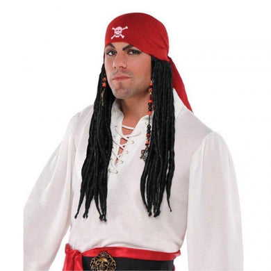 Pirate Bandana with Dreads - The Base Warehouse