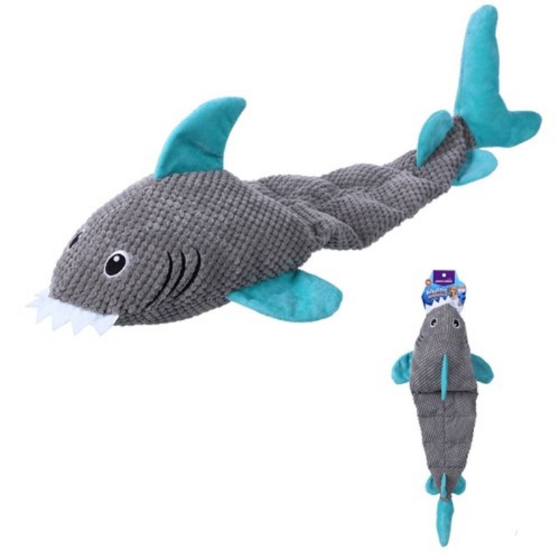 Aquatic Animals Giant Squeaky Shark - 66cm x 18cm x 10cm