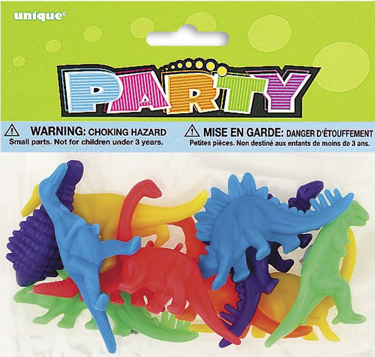 12 Pack Neon Dinosaurs