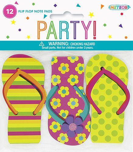 12 Pack Flip-Flop Note Pads - 1 - The Base Warehouse