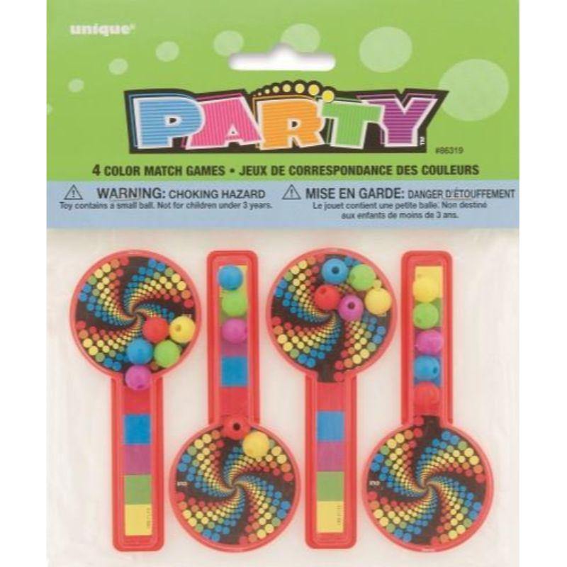 4 Pack Colour Match Games - The Base Warehouse