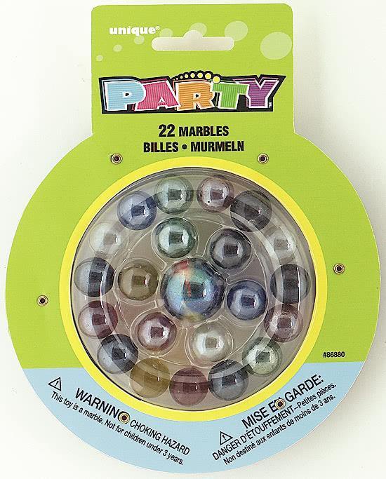 22 Pack Mini Marbles - The Base Warehouse