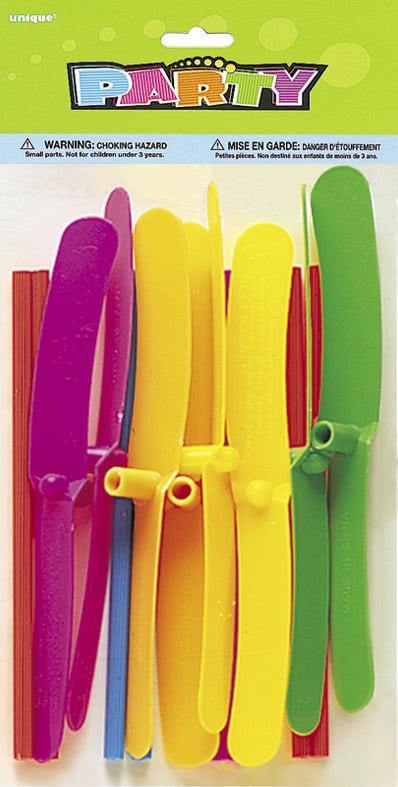 6 Pack Toy Whirl A Copters - The Base Warehouse