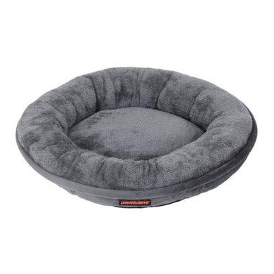 Small Grey Moscow Round Bed - 60cm x 60cm x 14cm - The Base Warehouse
