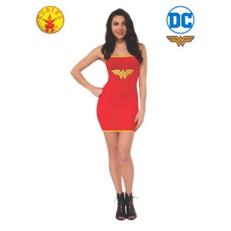Womens Wonder Woman Tube Dress - L - The Base Warehouse