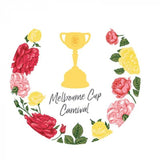 Load image into Gallery viewer, 6 Pack Round Melbourne Cup Cutouts - 22cm - The Base Warehouse
