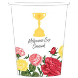 Load image into Gallery viewer, 8 Pack Melbourne Cup Paper Cups - 266ml - The Base Warehouse
