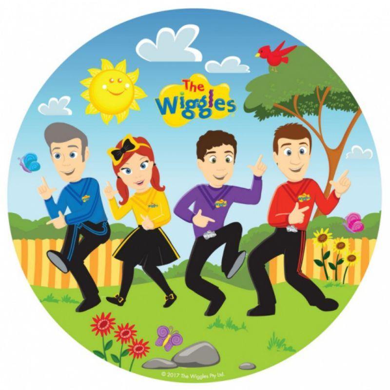 8 Pack The Wiggles Round Plates - 23cm - The Base Warehouse