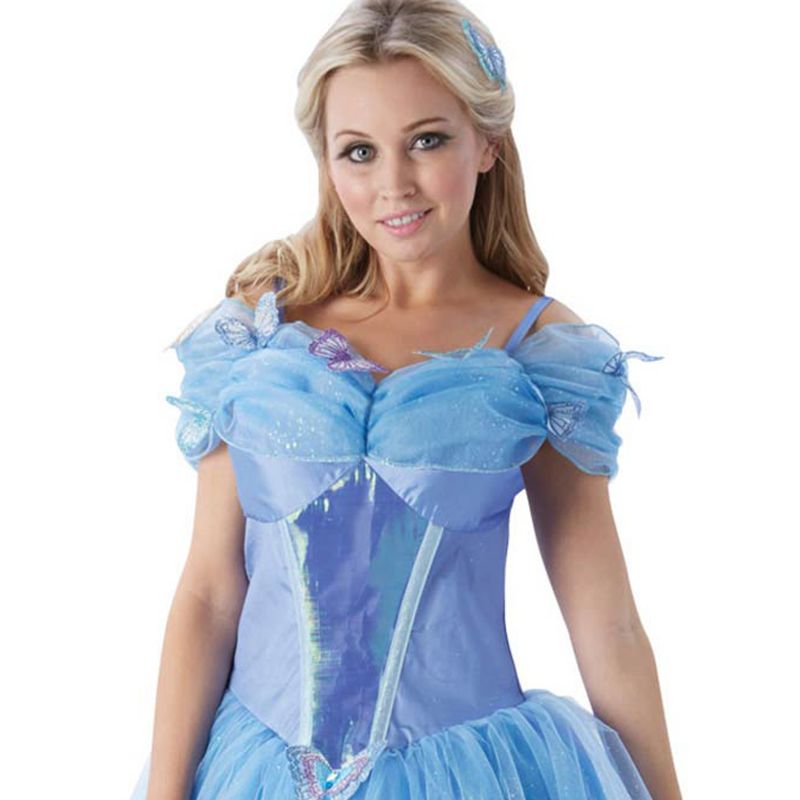 Cinderella Live Action Deluxe Adult Costume - S