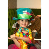 Load image into Gallery viewer, Kids Mad Hatter Girls Deluxe Costume - Size 9-10
