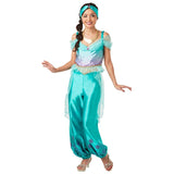 Load image into Gallery viewer, Womens Arabian Princess Jasmine Deluxe Costume - L
