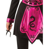 Load image into Gallery viewer, Pink Ninja Warrior Adult Costume - L
