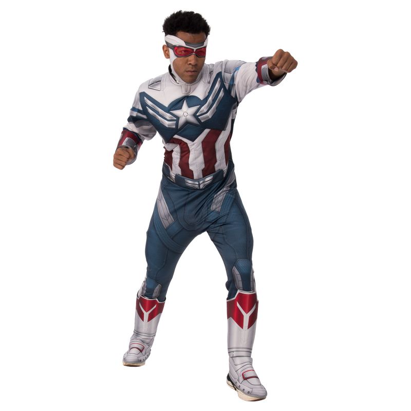 Captain America Falcon & Winter Soldier Deluxe Adult Costume - Size Standard