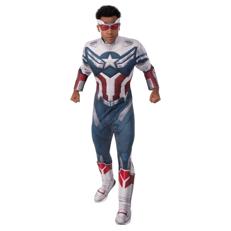 Captain America Falcon & Winter Soldier Deluxe Adult Costume - XL