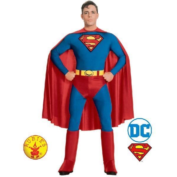 Adults Superman Costume - Small - The Base Warehouse