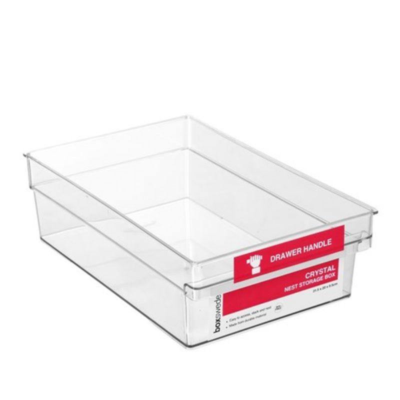 Crystal Nest Storage Box - 31.5cm x 20cm x 9.5cm - The Base Warehouse