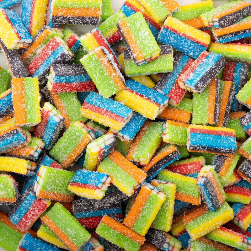 Sugared Rainbow Brick 1Kg