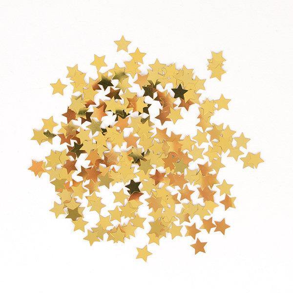 Gold Stars Confetti - 14g - The Base Warehouse
