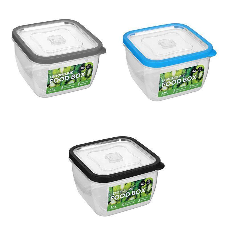 Square Food Box - 1.9L