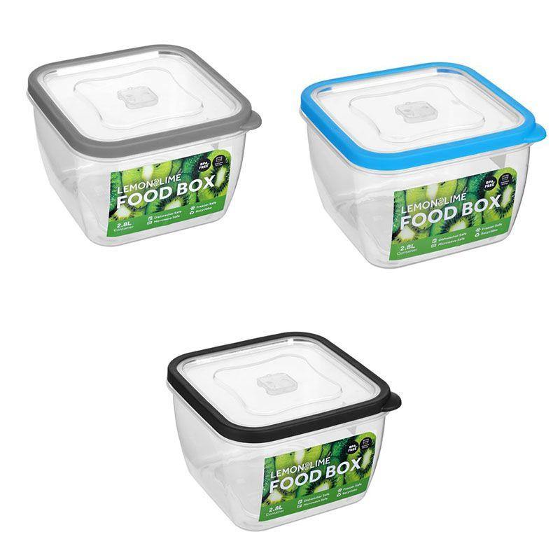 Square Food Box - 2.8L