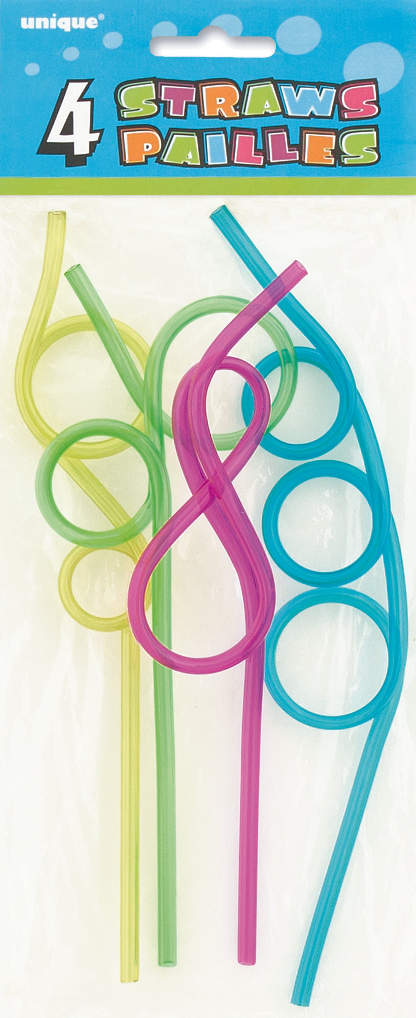 4 Pack Party Straws