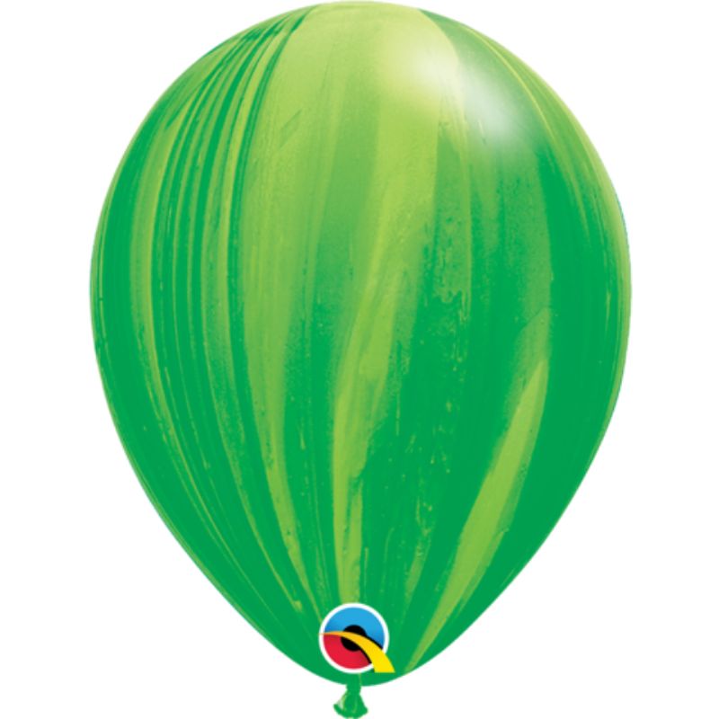 Green Agate Latex Balloons - 30cm