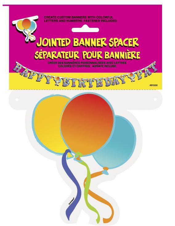 Jointed Balloon Banner Spacer