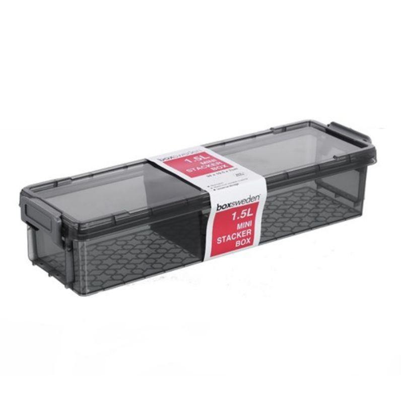 Charcoal Mini Stacker Box - 1.5L